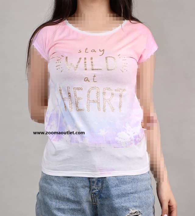 تیشرت زنانه COOL CLUB - کد 40140